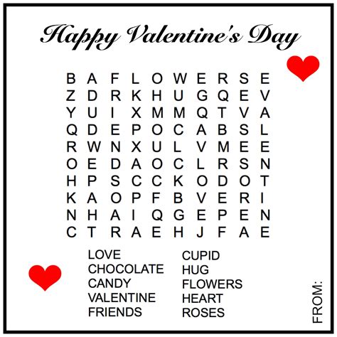 Free Printable Valentines Cards To Color Printable Word Searches