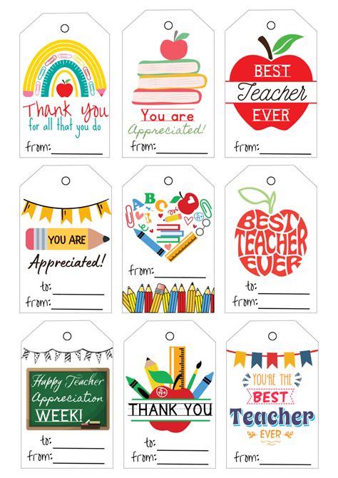 Free Teacher Printables to Simplify Your School Year