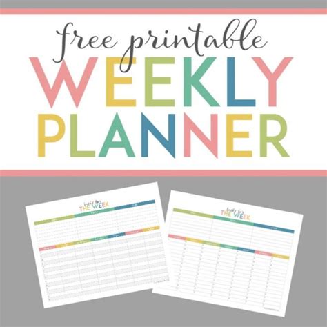 Free Printables I Love Using These Printables To Maximize My