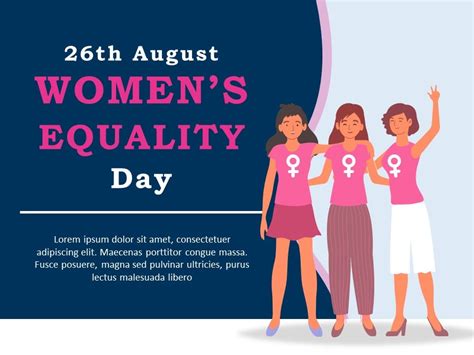 Free Promote Equal Rights Presentation Template Free Vector