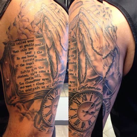 Free Religious Sleeve Tattoo Designs For Guys Pics