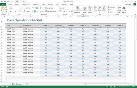 Free Simplified Business Operations Templates For Google Sheets And