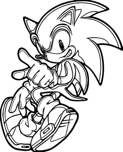 Sonic Printable Coloring Pages for Free