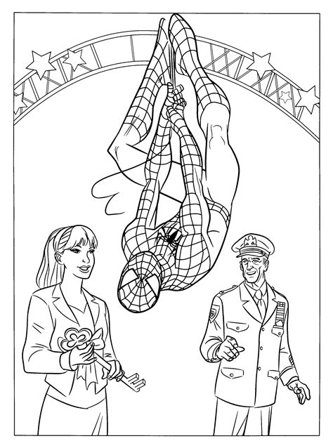 5 Free Spiderman Coloring Pages to Print