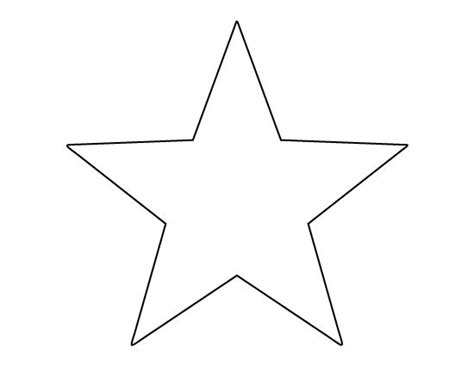 Free Star Patterns For Crafts Stencils And More Star Stencil Free