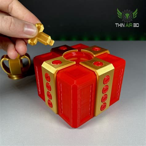 Free Stl File Christmas Gift Box 3D Printer Design To Download Cults