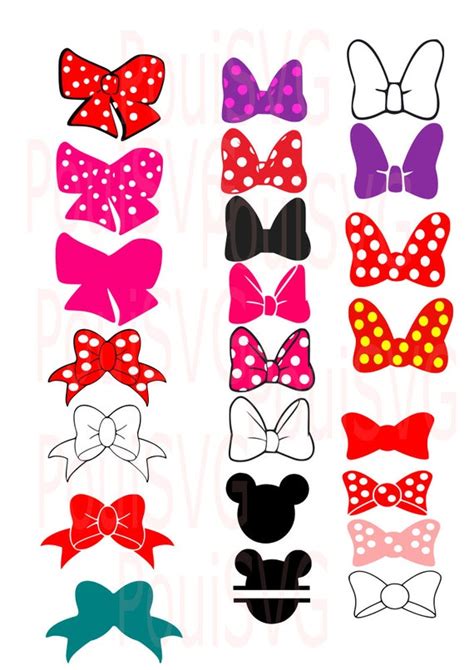 Free Svg Disney Minnie Bow Svg 11835 Svg File