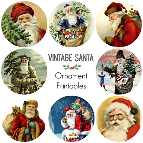 Free Vintage Christmas Printables Free Printable Templates