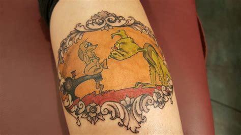 Fresh Grinch Tattoo By Me Dr Seuss 3 Tattoo Neue Tattoos Sleeves Ideas Halloween Tattoos