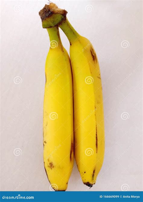 Fresh Morning Start With Healthy Fruit Banana Stock Image Image Of