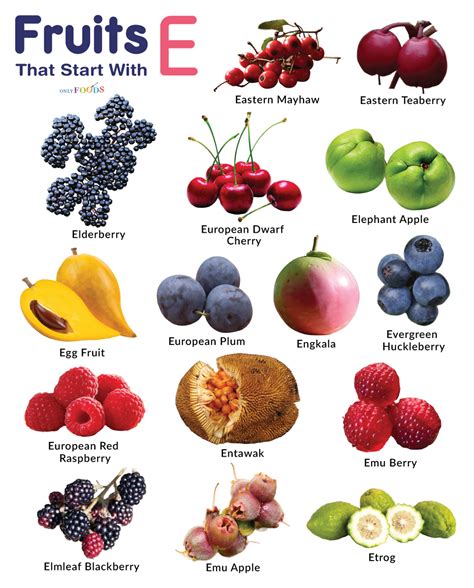 8 Exotic Fruits That Start With E