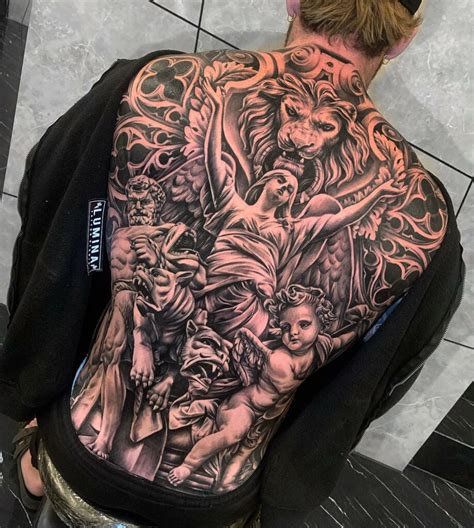 Top Full Back Tattoos for Guys: Design Inspiration