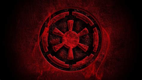 Full Size Star Wars Galactic Empire Logo Wallpaper In 2024 Live Wallpaper Hd