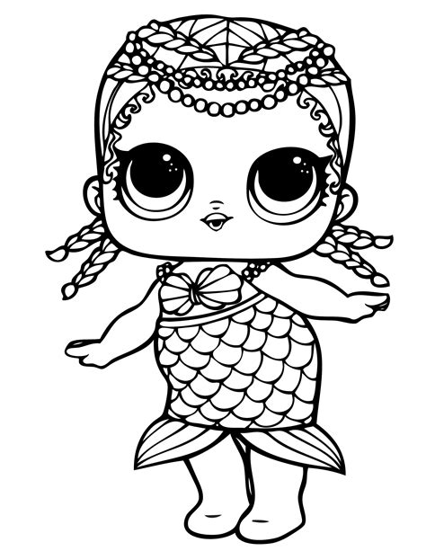 Fun Lol Doll Coloring Pages