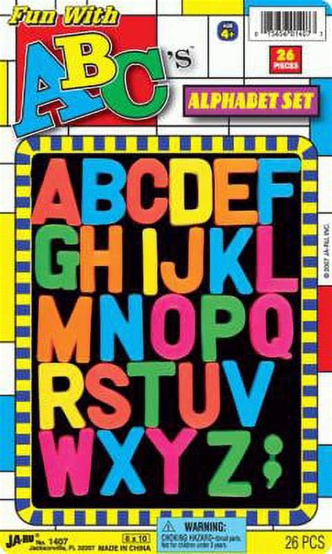 Fun With Abc S 26 Piece Set Case Pack 12