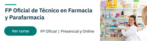 Funciones Del T Cnico En Farmacia Medac