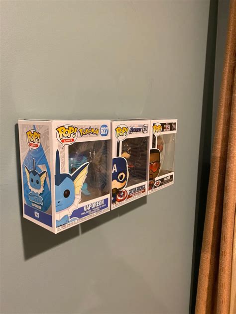 Funko Pop Box Wall Mount Display Shelf Etsy