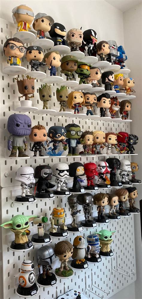 Funko Pop Out Of Box Display For Ikea Skadis Pegboard Etsy