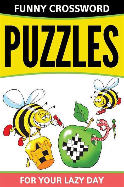 Funny Crossword Puzzles For Your Lazy Day Paperback Walmart Com