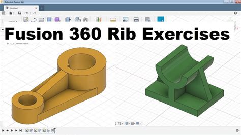 Fusion 360 Tutorial 27 3D Modeling Basic Beginers Youtube