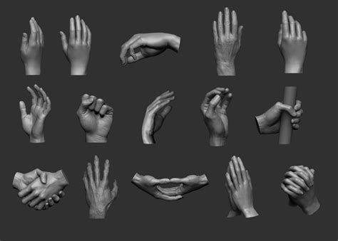 Fuzzy Hand 3D Model: Realistic Download Now