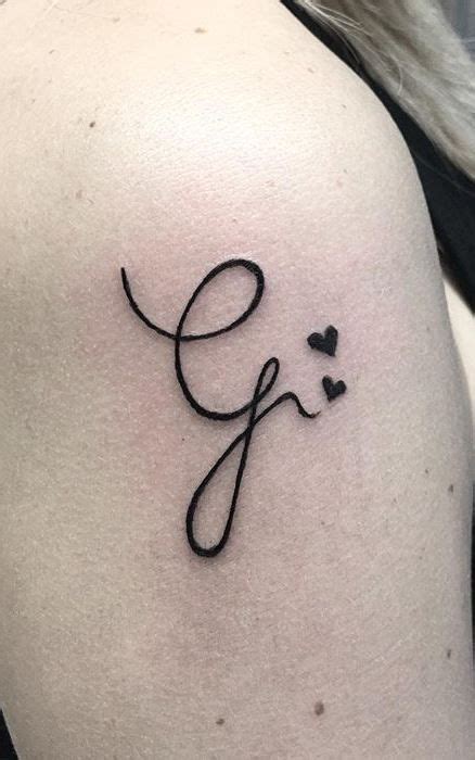 10 Unique G Letter Tattoo Design Ideas