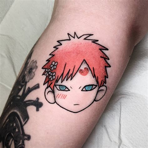 Gaara Tattoo Designs Inspired by the Iconic Naruto Character