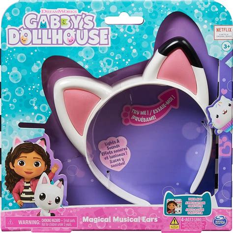 Gabby S Dollhouse Magical Musical Cat Ears New Cats Musical Plus