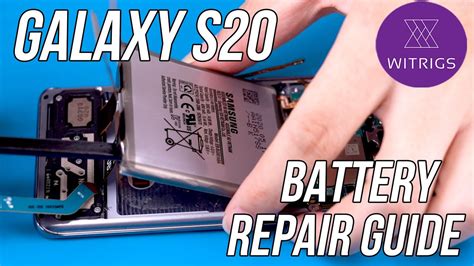 Galaxy S20 Battery Replacement Tutorial Youtube