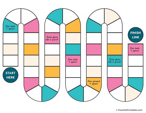 Game Board Template Free Board Games Printable Board Games Saving