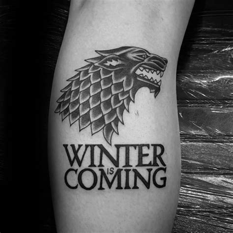 7 Game of Thrones Tattoo Ideas You'll Love