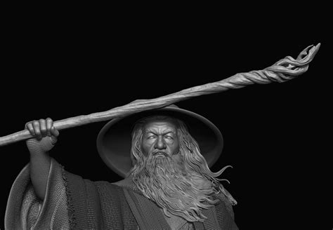 Gandalf Hat STL File for 3D Printing Enthusiasts