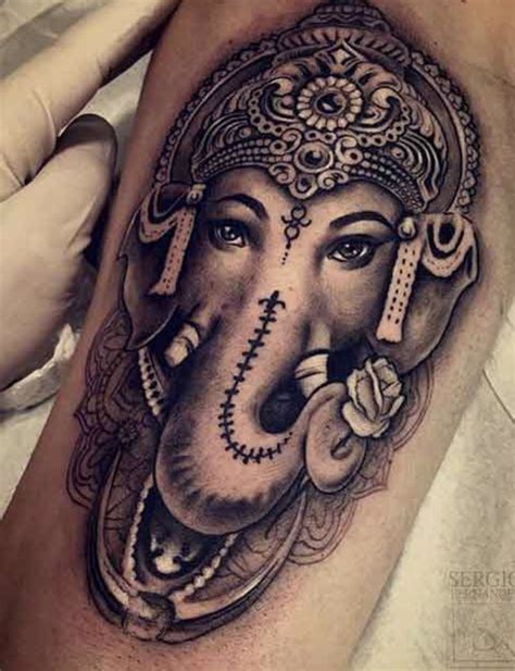 Ganesha Tattoo Elephant Tattoos Ganesh Tattoo