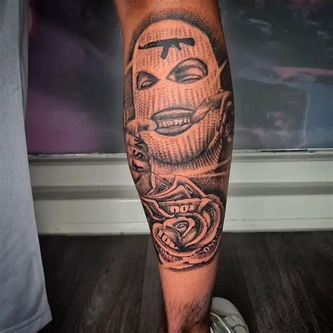 8 Gangster Ski Mask Tattoo Designs to Get Inked