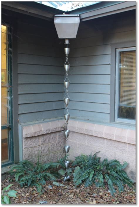 Garden Outdoors Sidco Rain Rain Chain Gutter Downspout Rainwater