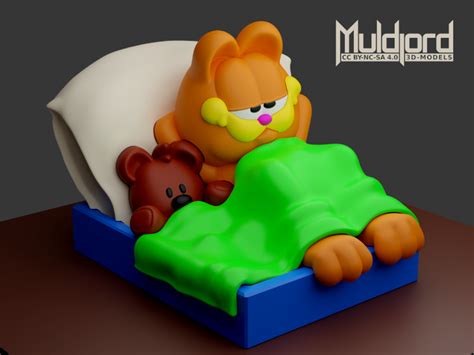 Garfield And Pooky Expert Version By Muldjord Download Free Stl