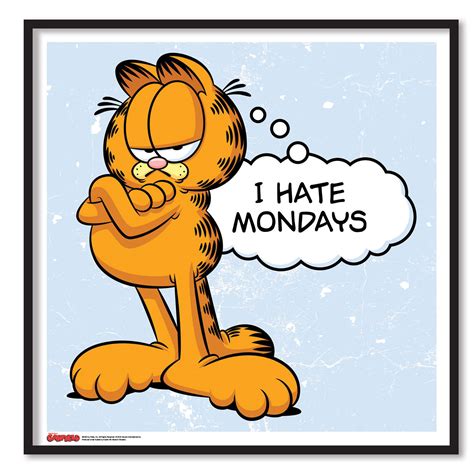 Why Garfield Hates Mondays So Much