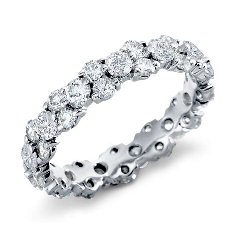 Garland Diamond Eternity Ring In Platinum Blue Nile