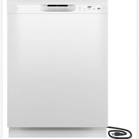 Ge Dry Boost Front Control 24 In Built In Dishwasher White Energy