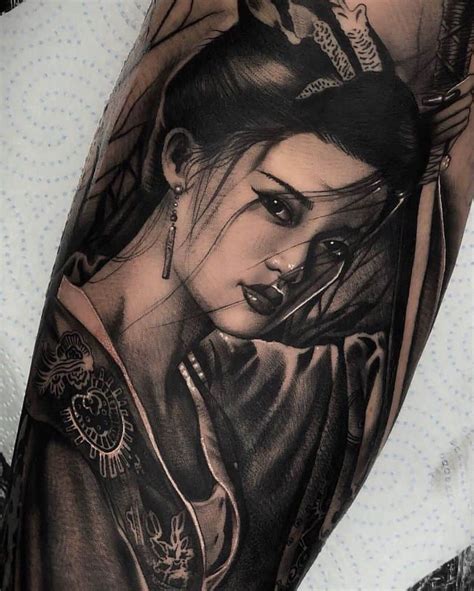 The Tattooed Geisha: Unconventional Beauty in Traditional Japan