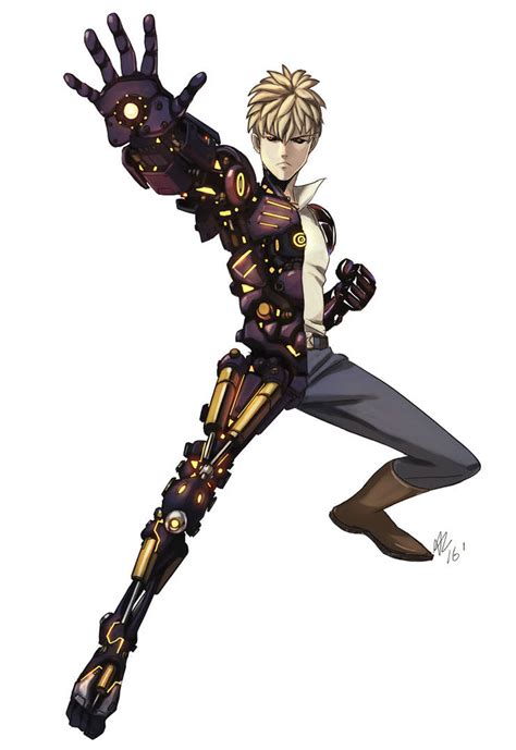 Genos One Punch Man By Alanwandingo On Deviantart