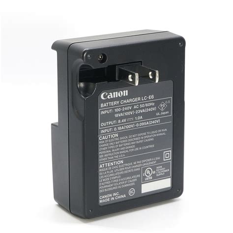 Genuine Canon Lc E6 Charger For Lp E6n Lp E6nh 5Diii 5Div 5Dsr 60D 7Dii