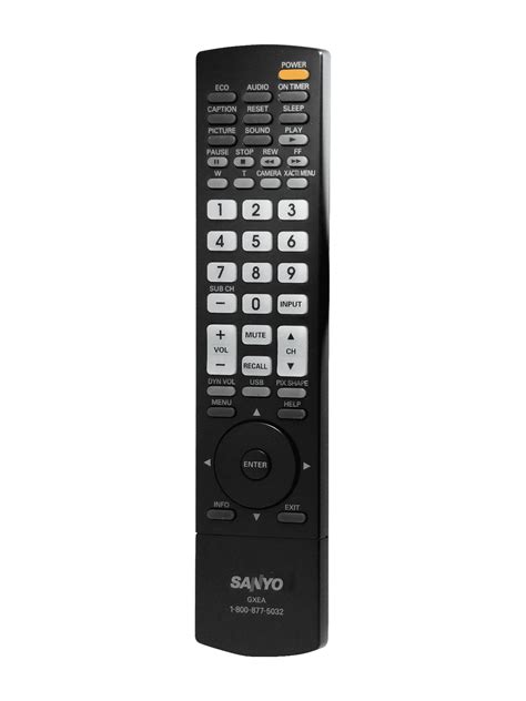 Genuine New Sanyo Remote Gxea Gxeb For Sanyo Tv Dp37840 Dp42840 Dp46840 Dp50740 Walmart Com