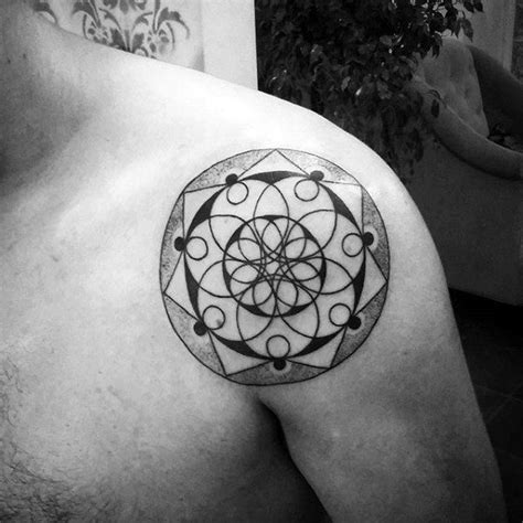 20 Geometric Circle Tattoo Designs You'll Love