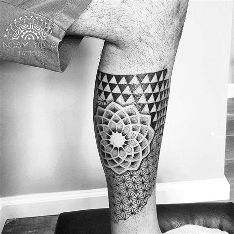 Geometric Pattern And Mandala Tattoo Tattoogrid Net