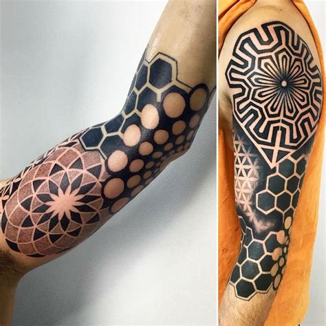 Geometric Pattern Tattoo Designs for Body Art