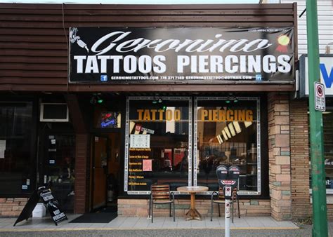 Geronimo Tattoo Piercing Studio Burnaby Business Story