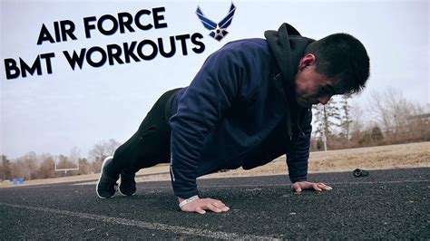 Get In Shape For Air Force Bmt Air Force Pt Workouts Youtube