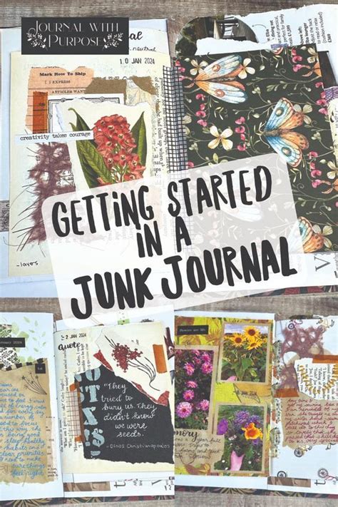 Getting Started In A Junk Journal