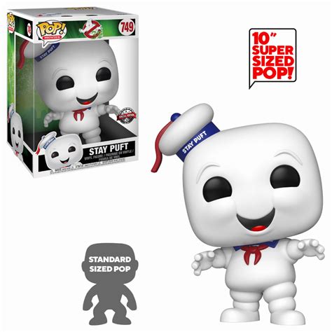 Ghostbusters Stay Puft Marshmallow Man Super Sized Pop Vinyl Figure 2 Koolaz Ltd